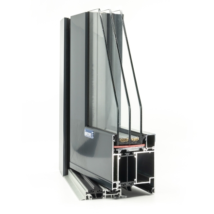 Hliníkové dvere Aluprof MB 86 SI+